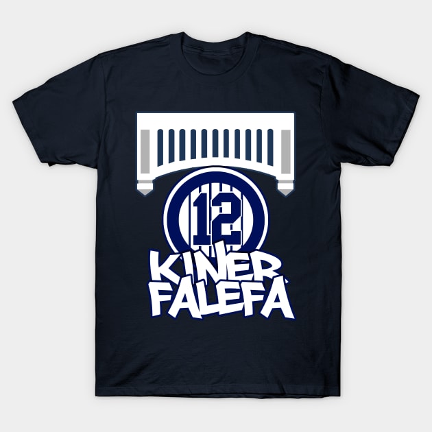 Yankees Kiner-Falefa 12 T-Shirt by Gamers Gear